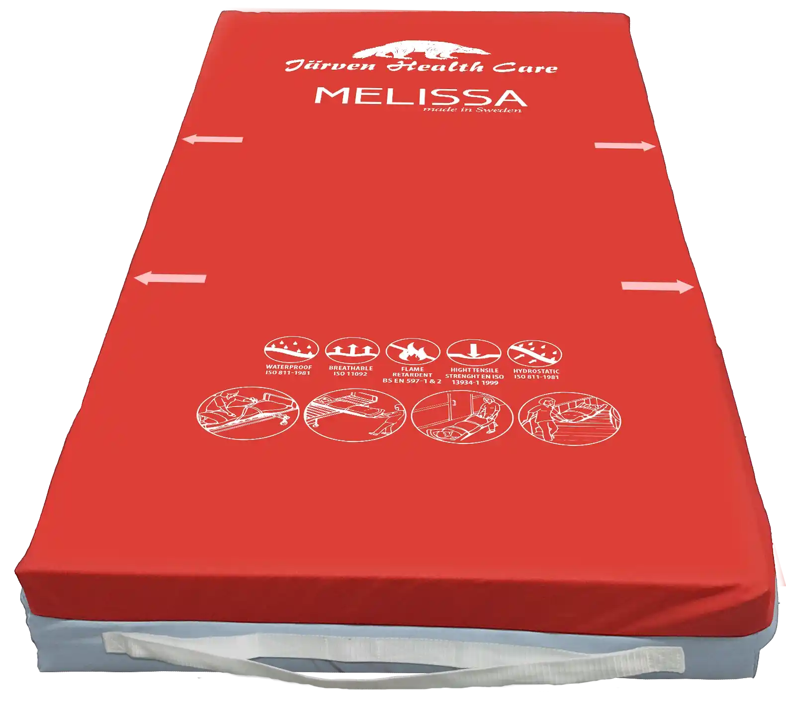 Melissa Pflegematratze mit intergrierter Evakuierungsfunktion