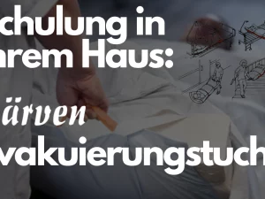 schulung evakuierungstuch